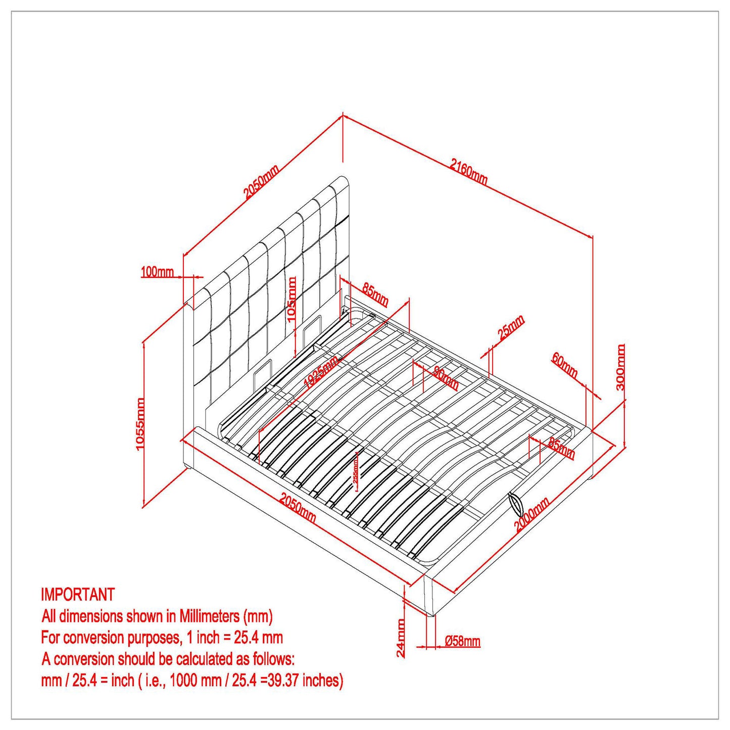 Extara Platform Bed w/Storage