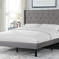 T2352 Linen Upholstered Platform Bed
