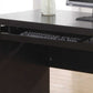 Modern Wood 48L Rectangle Computer Desk in Espresso Finish