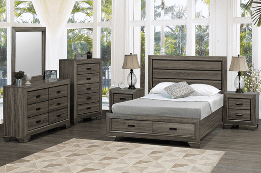 Jenna Bedroom Collection | Dresser with Mirror Only
