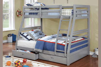 T2700 Single over Double Bunk Bed with Storage Drawers