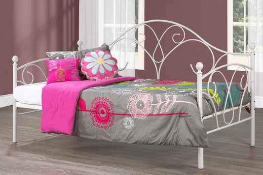 Single Size Decorative Metal Frame Daybed