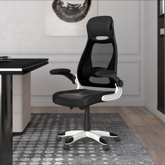 Figo Office Chair in Grey and Black