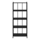 62"H Decorative Metal French Style Etagere Bedroom Bookcase