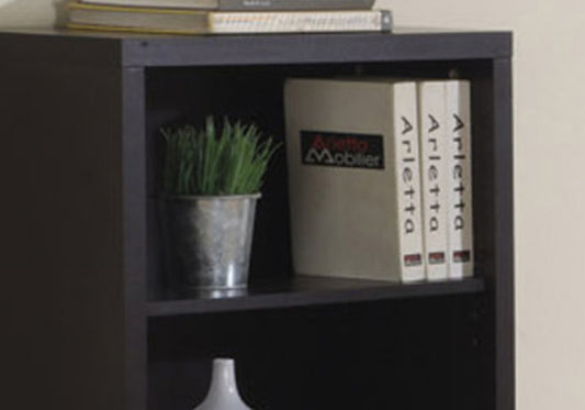 Modern 48"H 4 Shelf Etagere Bookcase in Espresso Finish