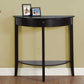 31"L Bedroom Accent Console Table Made of Dark Cherry